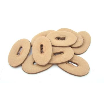 intercalaires en cuir Naturel 10 pcs