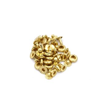 Segma snap brass - 10pcs